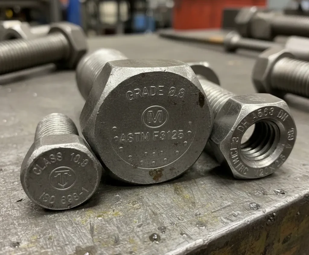 Fastener Markings Chart